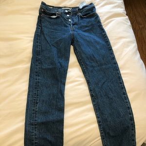 Levi’s Wedgie Straight Premium Denim